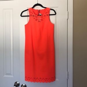 NWT J Crew- Laser Cut Floral Dress